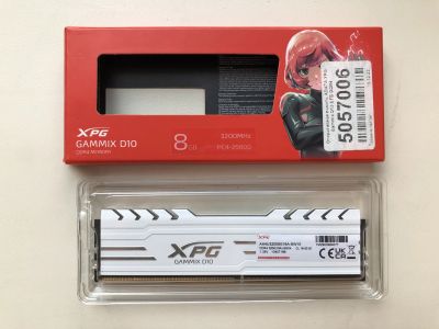 Лот: 25672834. Фото: 1. DIMM DDR4 8Gb A-Data XPG Gammix... Оперативная память