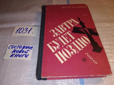 Лот: 15917731. Фото: 1. Капица П., Завтра будет поздно... Художественная