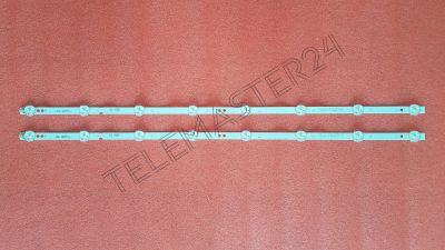 Лот: 15568840. Фото: 1. LED String 2 шт комплект подсветка... Запчасти для телевизоров, видеотехники, аудиотехники