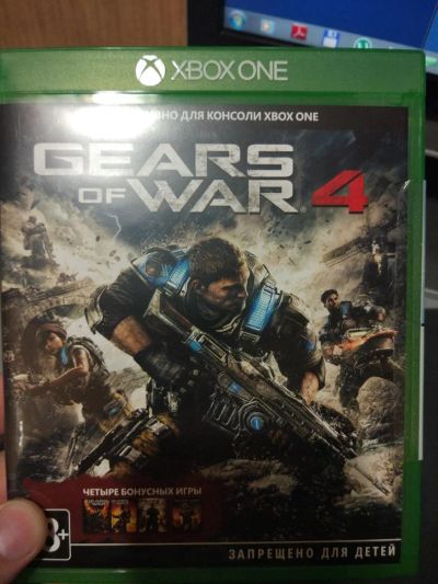 Лот: 8837444. Фото: 1. Gears of War 4 для Xbox One. Игры для консолей
