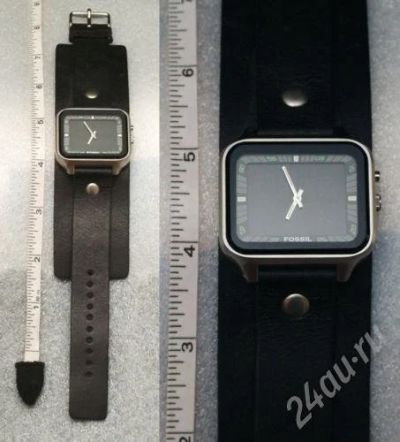 Лот: 565327. Фото: 1. Часы Unisex Fossil черные, анимационные... Красноярск