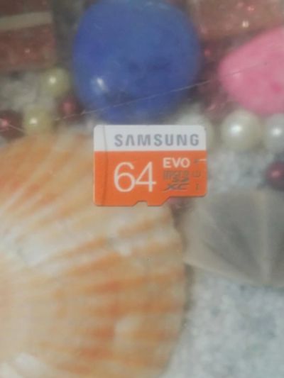 Лот: 7683638. Фото: 1. Samsung microSD 64gb. Карты памяти