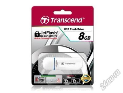 Лот: 5637989. Фото: 1. Флеш-накопитель USB2.0 8Gb Transcend... USB-флеш карты