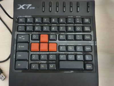 Лот: 20521885. Фото: 1. Игровая клавиатура A4Tech X7-G100. Клавиатуры и мыши