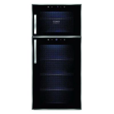 Лот: 24469594. Фото: 1. Винный шкаф Caso WineDuett Touch... Холодильники, морозильные камеры
