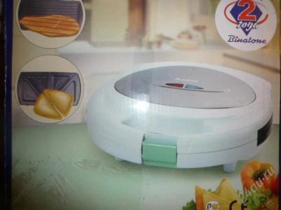 Лот: 865241. Фото: 1. тостер-сендвичница Binatone, оБМЕН. Кухонная