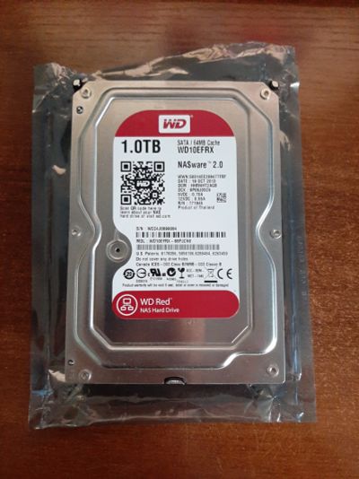 Лот: 19466838. Фото: 1. Жесткий диск HDD WD Red 1Tb WD10EFRX. Жёсткие диски