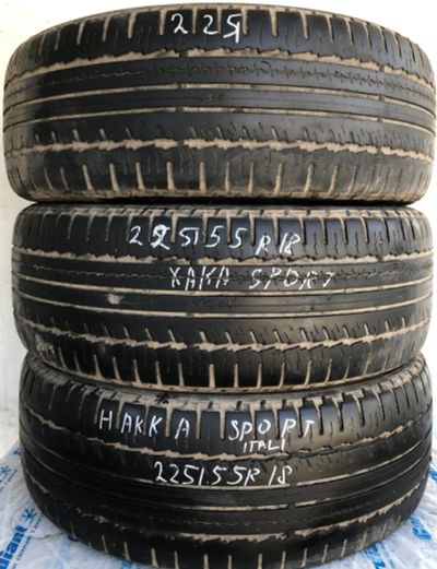 Лот: 14502928. Фото: 1. Шины 225/55 R18 225/55/18 Nokian... Шины