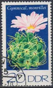 Лот: 21521155. Фото: 1. 1974. ГДР. Кактусы. н.с. № 1667. Марки