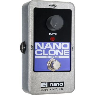 Лот: 3008729. Фото: 1. ELECTRO-HARMONIX NANO CLONE (Хорус... Гитарные эффекты и комбоусилители