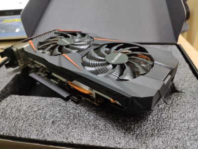 Лот: 12745409. Фото: 1. Gigabyte GeForce GTX 1060 3Gb... Видеокарты