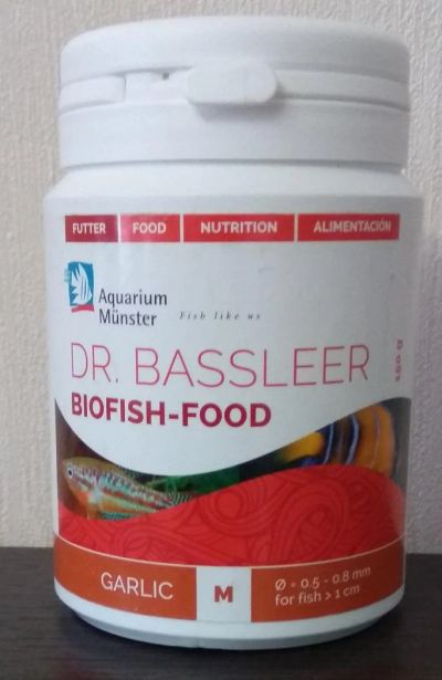 Лот: 11194110. Фото: 1. Корм для рыб Dr. Bassleer Garlic. Корма