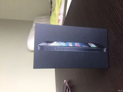 Лот: 13204805. Фото: 1. Коробка от iPhone 5 space grey... Коробки, инструкции