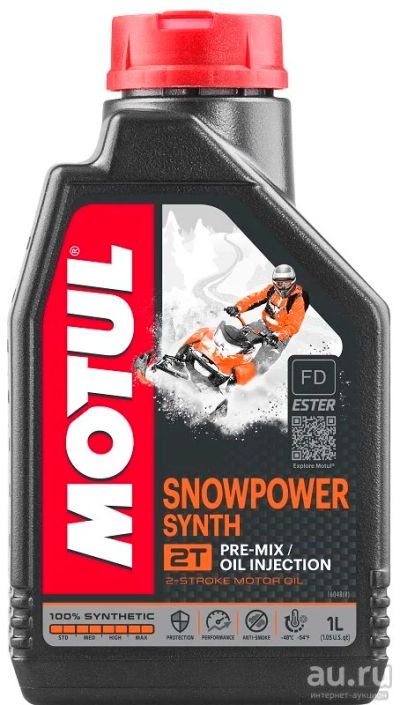 Лот: 17699230. Фото: 1. Моторное масло MOTUL SnowPower... Масла, жидкости