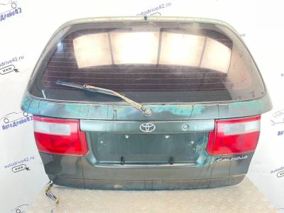 Лот: 25366416. Фото: 1. дверь багажника Toyota Caldina... Двигатель и элементы двигателя
