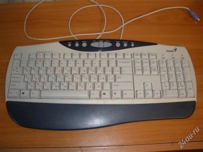 Лот: 1787568. Фото: 1. Клавиатура Genius KB-0138, PS... Клавиатуры и мыши