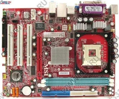 Лот: 1482237. Фото: 1. Материнская плата MSI PM8M-V... Материнские платы
