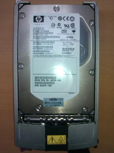 Лот: 4079209. Фото: 1. 146,8 Gb HP Ultra320 SCSI Internal... Жёсткие диски (HDD)