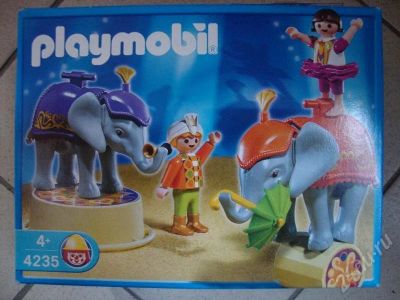 Лот: 442724. Фото: 1. Playmobil Дрессированные слонята. Конструкторы