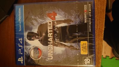 Лот: 13239550. Фото: 1. Uncharted 4. Игры для консолей