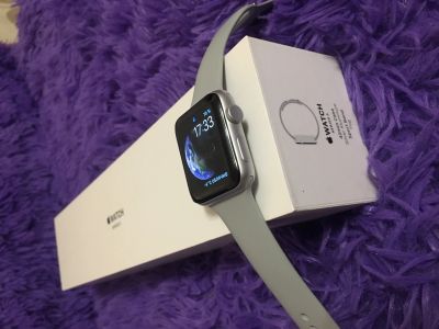 Лот: 13025498. Фото: 1. Apple Watch Series 3. Смарт-часы, фитнес-браслеты, аксессуары