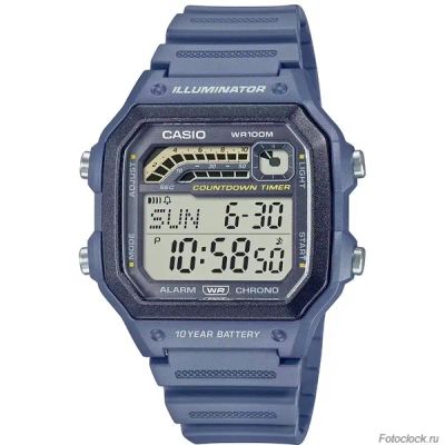 Лот: 21236484. Фото: 1. Casio WS-1600H-2A. Оригинальные наручные часы