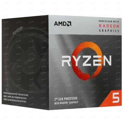 Лот: 16877550. Фото: 1. Новый Процессор AMD Ryzen 5 3400G... Процессоры
