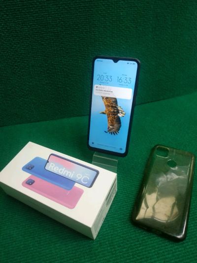 Лот: 18449965. Фото: 1. Xiaomi redmi 9C (NFC) в коробке... Смартфоны