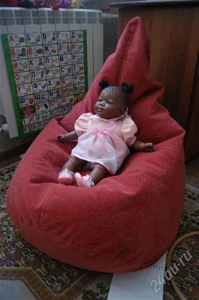 Лот: 1816004. Фото: 1. детский бин-бег кресло-мешок 100л... Другое (детская мебель)