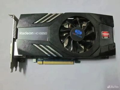 Лот: 21055769. Фото: 1. Sapphire hd6850 на 1гб неисправно. Видеокарты