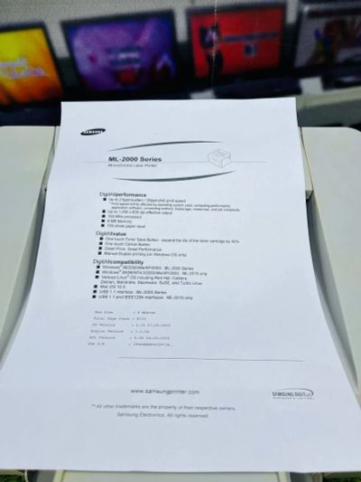 Лот: 20613591. Фото: 1. Принтер samsung ML2015 (кр 39565... Картриджи, расходные материалы