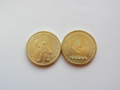 Лот: 12197085. Фото: 1. юбилейные 10 рублей 2018 ММД... Россия после 1991 года
