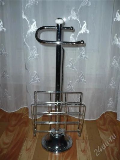 Лот: 797923. Фото: 1. Газетница + держатель для туалетной... Аксессуары