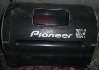 Лот: 1031795. Фото: 1. сабвуфер pioneer 200w с усилителем. Сабвуферы