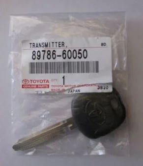 Лот: 6748205. Фото: 1. Заготовка ключа 89786-60050 Toyota... Электрооборудование