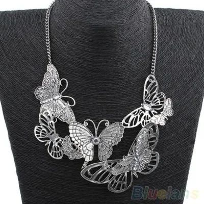 Лот: 9655988. Фото: 1. Колье бабочки. Колье