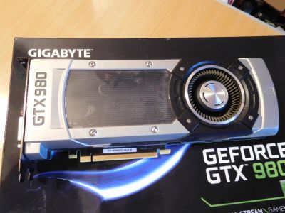 Лот: 9860007. Фото: 1. Gigabyte GeForce GTX 980. Видеокарты