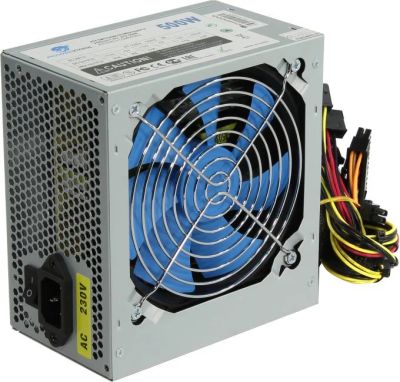 Лот: 15572439. Фото: 1. БП PowerCool ATX-500W. Корпуса, блоки питания