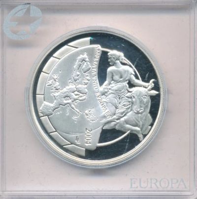 Лот: 6651654. Фото: 1. Бельгия 10 евро 2004 Расширение... Европа
