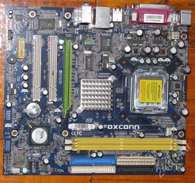 Лот: 595837. Фото: 1. мать Foxconn, 775 сокет. Материнские платы