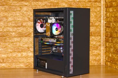 Лот: 21509919. Фото: 1. Мощный игровой ПК [12 ядер (i7-10700... Компьютеры в сборе