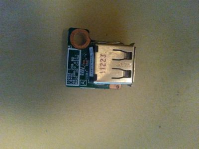 Лот: 8700067. Фото: 1. Плата usb lenovo b460e. Платы расширения, контроллеры, доп. порты