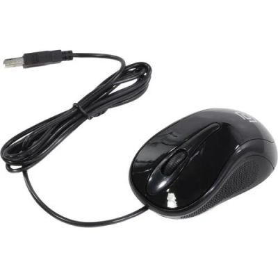 Лот: 16912493. Фото: 1. Проводная мышь Oklick 385M Black... Клавиатуры и мыши