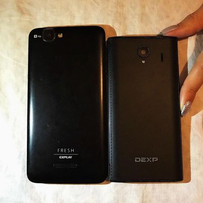 Лот: 10403380. Фото: 1. Смартфоны 1 лотом explay dexp. Кнопочные мобильные телефоны