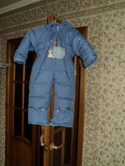Лот: 915819. Фото: 1. комбез на пуху 86. Верхняя одежда