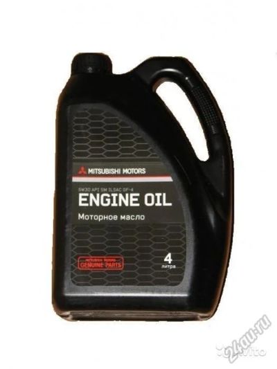 Лот: 4898939. Фото: 1. Mitsubishi motor oil 5W30 SN SAE... Масла, жидкости