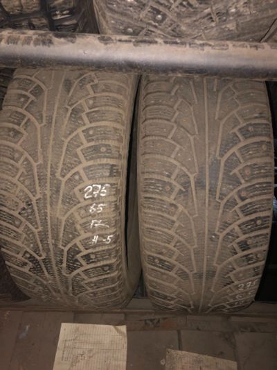 Лот: 25056006. Фото: 1. (2шт) 275-65-17 Nokian Hakkapelitta... Шины