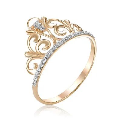 Лот: 23862085. Фото: 1. Кольцо TALANT Корона из золота... Кольца, перстни