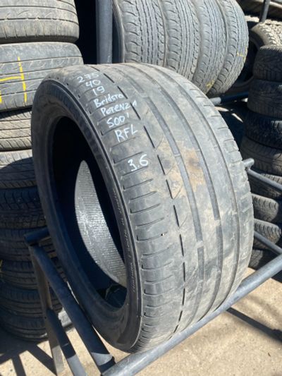 Лот: 22461132. Фото: 1. 1шт. 275-40-R19 Bridgestone Potenza... Шины