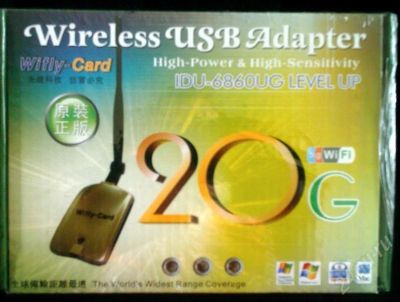 Лот: 541453. Фото: 1. Wi-Fi адаптер с USB покл. Wilfy-Card... WiFi, Bluetooth адаптеры
